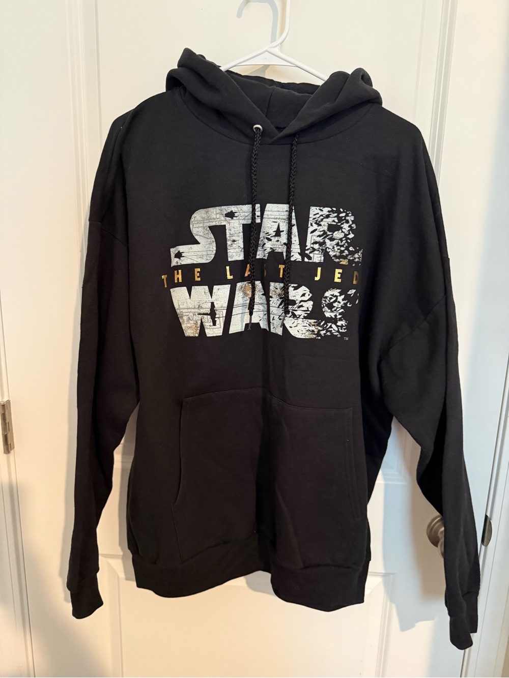 Hanes Black Star Wars The Last Jedi Pullover Hoodie